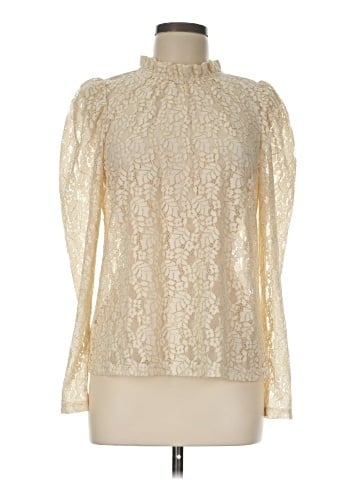 Ann Taylor LOFT Outlet Long Sleeve Blouse (view 1)