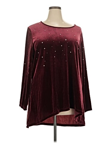 Quacker Factory Long Sleeve Blouse (view 1)