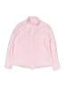Crewcuts 100% Cotton Stripes Pink Long Sleeve Button-Down Shirt Size 8 - photo 1