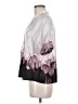 Express 100% Polyester Color Block White Short Sleeve Blouse Size M - photo 5