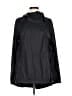 Lululemon Athletica 100% Polyester Solid Black Raincoat Size 12 - photo 1