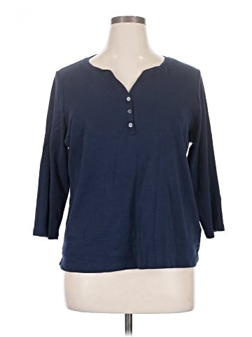 Style&Co 3/4 Sleeve T-Shirt (view 1)
