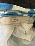 Ann Taylor LOFT 100% Polyester Print Blue Casual Dress Size XXS (petite) - photo 7
