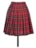 Moda International Plaid Red Formal Skirt Size 8 - photo 2
