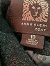 Anne Klein Black Coat Size 10 - photo 9