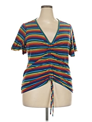 Lane Bryant Short Sleeve Top (view 1)