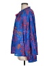 Mud Pie Blue Long Sleeve Blouse Size L - photo 5