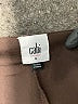 CAbi 100% Polyester Metallic Brown Skort Size 6 - photo 3