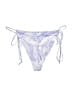 Naked Wardrobe Tie-dye Blue Swimsuit Bottoms Size M - photo 2