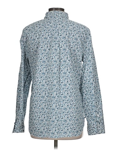 Garnet Hill Long Sleeve Button-Down Shirt (view 2)