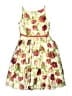 Monsoon 100% Polyester Floral Green Dress Size 12 - 13 - photo 1
