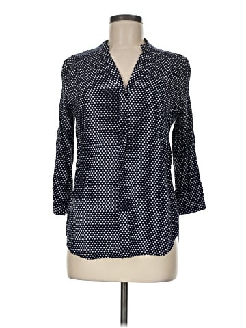 Market and Spruce 3/4 Sleeve Button-Down Shirt (view 1)