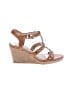 Via Spiga 100% Leather Tan Wedges Size 8 - photo 1
