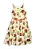 Monsoon 100% Polyester Floral Green Dress Size 12 - 13 - photo 2