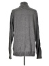 BKE 100% Cotton Solid Gray Turtleneck Sweater Size L - photo 2