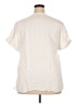 Matty M 100% Cotton Ivory Short Sleeve Blouse Size XXL - photo 2