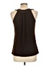 B.wear Brown Sleeveless Blouse Size L - photo 2