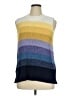Nine West Color Block Yellow Sweater Vest Size XL - photo 1
