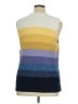 Nine West Color Block Yellow Sweater Vest Size XL - photo 2