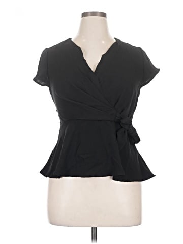 Forever 21 Contemporary Short Sleeve Blouse (view 1)