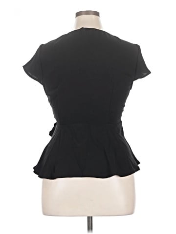 Forever 21 Contemporary Short Sleeve Blouse (view 2)