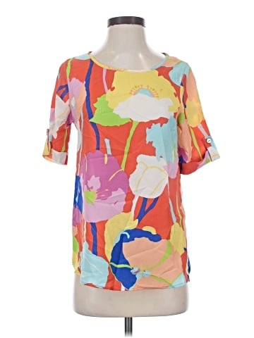 Newbury Kustom Short Sleeve Blouse (view 1)