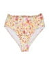Unbranded Floral Ivory Swimsuit Bottoms Size S - photo 1