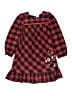 Disney Store 100% Polyester Plaid Red Dress Size 7 - 8 - photo 1