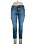 Old Navy Solid Blue Jeans Size 14 Petite - photo 1