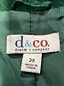 D&Co. Green Coat Size 2X - photo 7
