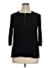 Joseph Ribkoff Black 3/4 Sleeve Top Size 14 - photo 1