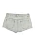 Edikted 100% Cotton Hearts Silver Denim Shorts Size S - photo 2