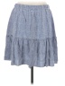 Max Studio Checkered-gingham Blue Casual Skirt Size M - photo 1