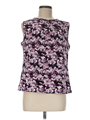 Tahari by ASL Sleeveless T-Shirt (view 1)