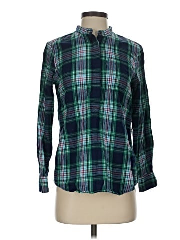Lands' End Long Sleeve Button-Down Shirt (view 1)