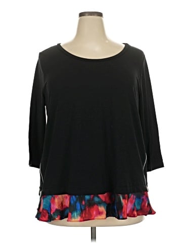Collection 3/4 Sleeve Top (view 1)