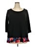Collection Black 3/4 Sleeve Top Size 2X - photo 1