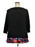 Collection Black 3/4 Sleeve Top Size 2X - photo 2