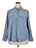 Eddie Bauer Blue Long Sleeve Blouse Size XXL - photo 1
