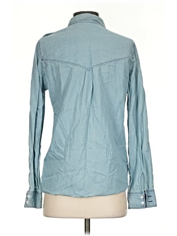 Express Outlet Long Sleeve Button-Down Shirt (view 2)