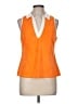 Boston Proper Orange Sleeveless Blouse Size M - photo 1