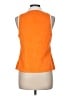 Boston Proper Orange Sleeveless Blouse Size M - photo 2