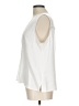 DKNY 100% Polyester Ivory Sleeveless Blouse Size L - photo 5