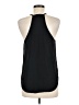 Lily White 100% Polyester Black Sleeveless Blouse Size M - photo 2