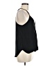 Lily White 100% Polyester Black Sleeveless Blouse Size M - photo 4