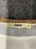 oasis 100% Viscose Ivory Sleeveless T-Shirt Size M - photo 7