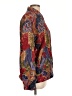Alfred Dunner 100% Polyester Paisley Red Long Sleeve Blouse Size 12 - photo 4