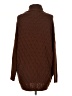Natori Brown Turtleneck Sweater Size S - photo 2
