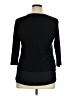Joseph Ribkoff Black 3/4 Sleeve Top Size 14 - photo 2