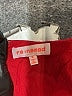 Re:named 100% Rayon Floral Red Jumpsuit Size S - photo 4